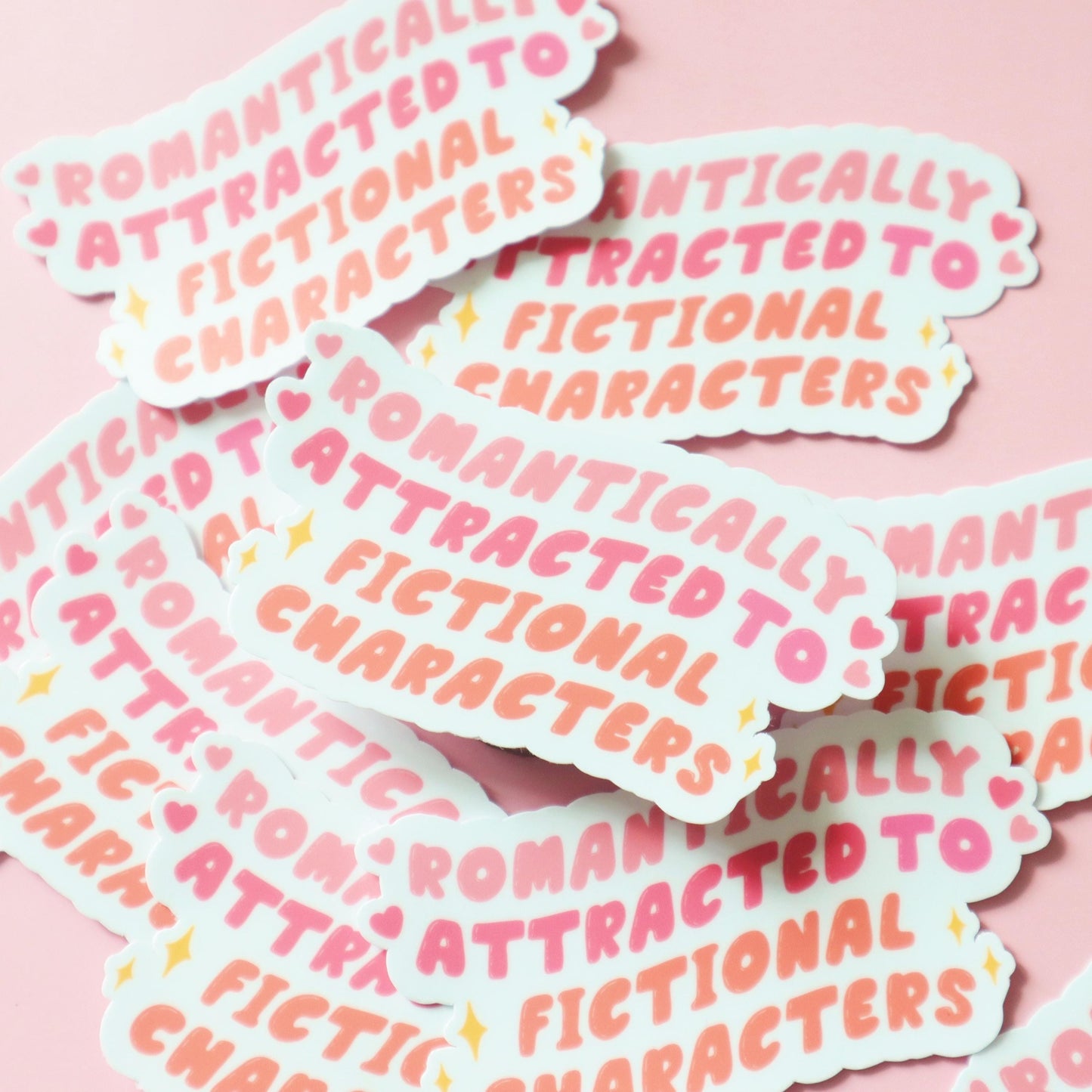 Romantically Attracted to Fictional Characters - Matte/Glossy