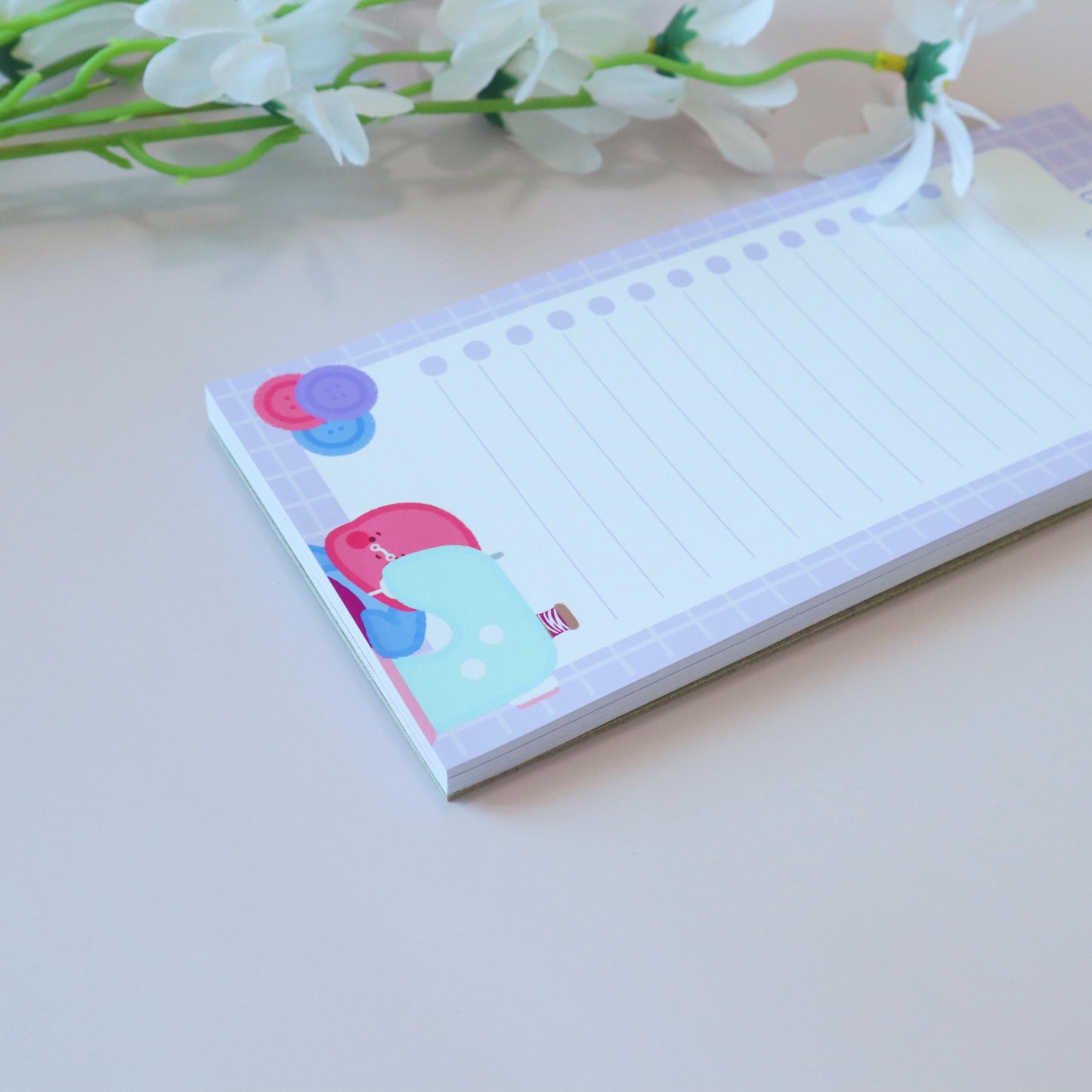 Things To Do Bisexual Notepad List - To-Do-List Magnetic Grocery List - Bisexual Flag Subtle Kawaii Spider, Nibbles