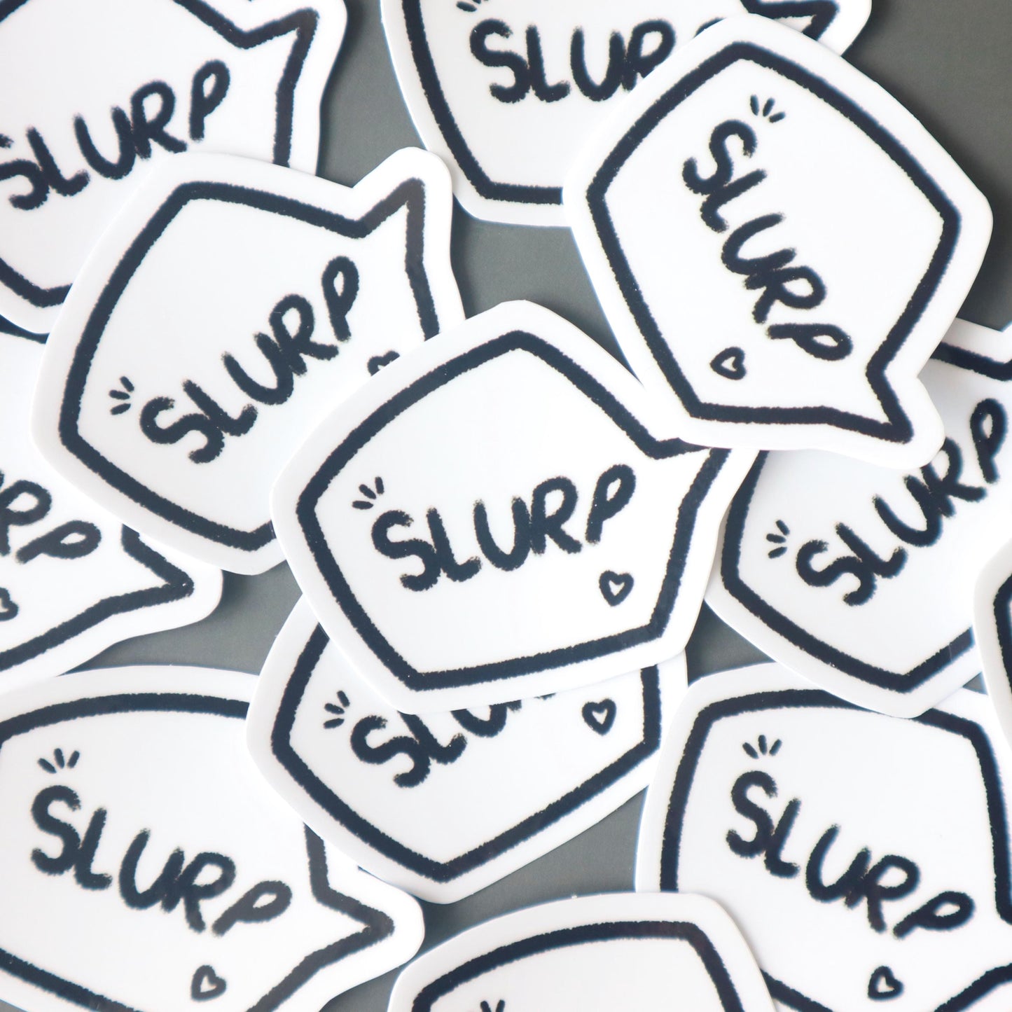 Manga/Manhwa Sound Effects Sticker Set - Yaoi/BL Slurp Thrust Fwop Suck Stickers