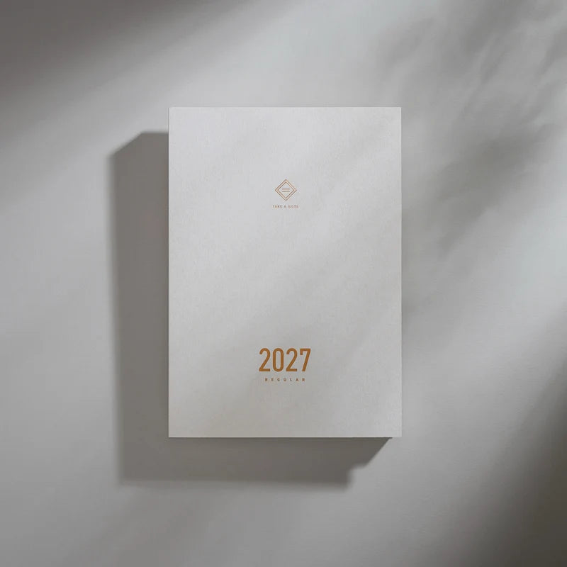 2027 Take-A-Note A5/A6 Planner - 2 Days Per Page - English Version [PRE-ORDER]