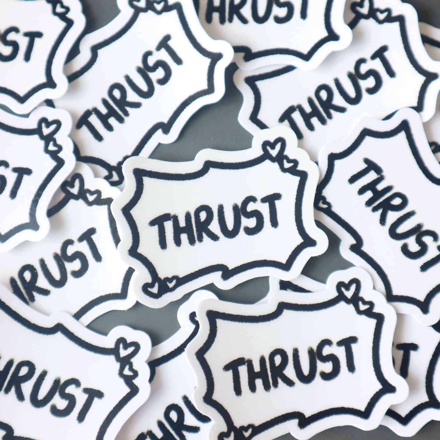 Manga/Manhwa Sound Effects Sticker Set - Yaoi/BL Slurp Thrust Fwop Suck Stickers