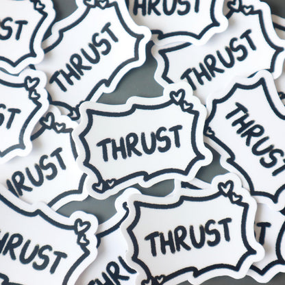 Manga/Manhwa Sound Effects Sticker Set - Yaoi/BL Slurp Thrust Fwop Suck Stickers