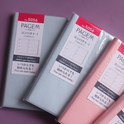 Nolty (Noritsu) Pagem Undated Rainbow Planner - 5055, 5056, 5057, 5058