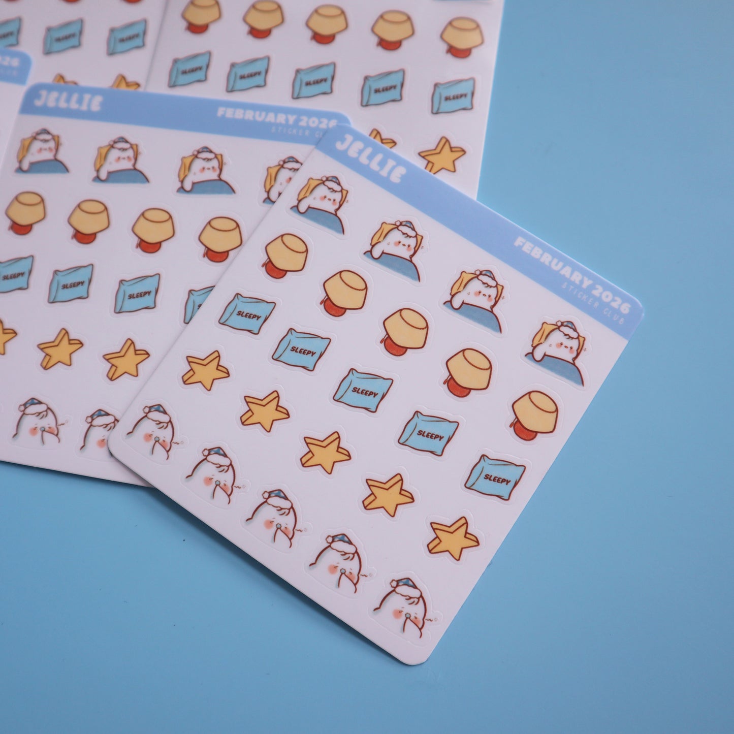 Sleep is for the Weak - Night Themed Sticker Sheet Set
