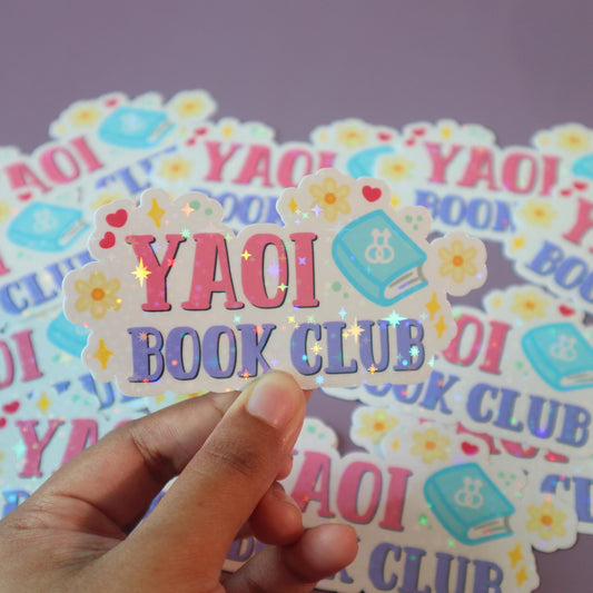 Yaoi Book Club - Holographic Sticker