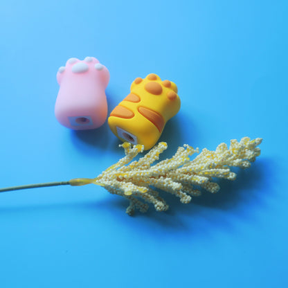 Kawaii Cat Paw Sharpener - Neko Pink/Yellow