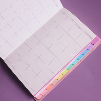 Nolty (Noritsu) Pagem Undated Rainbow Planner - 5055, 5056, 5057, 5058
