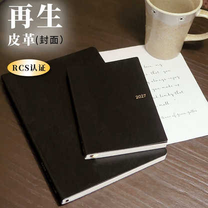 [PRE-ORDER ] 2027 KINBOR A6/A5 Year-Round Grid Journal - Year of the Sheep Limited Edition/Chamomile and Bees/Classic)