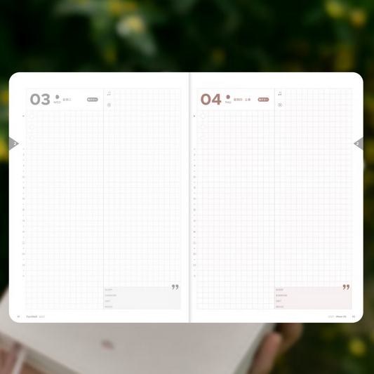 [PRE-ORDER] 2027 YouthWill A6 Diary - 68g YouthWill Paper