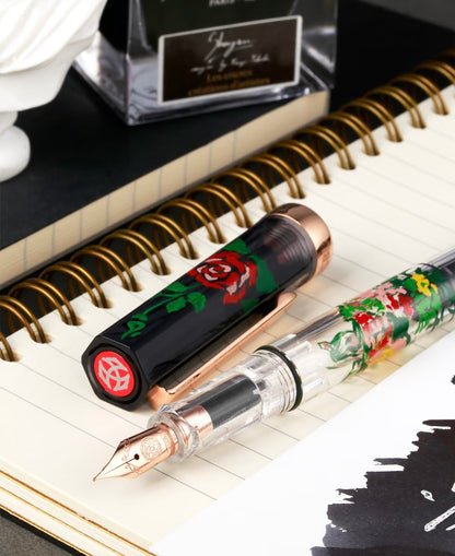 TWSBI ECO Rose Gold Horse Year - Black Fountain Pen Limited Edition