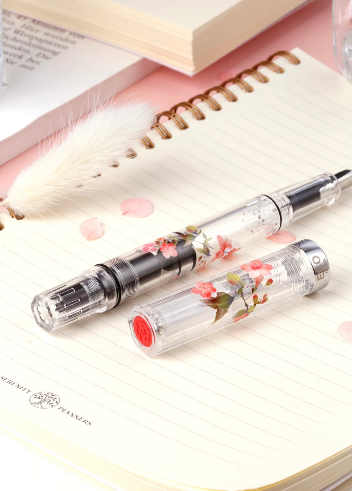 TWSBI ECO Flos Campsis (Trumpet Vine) Fountain Pen - Mother's Day Limited Edition