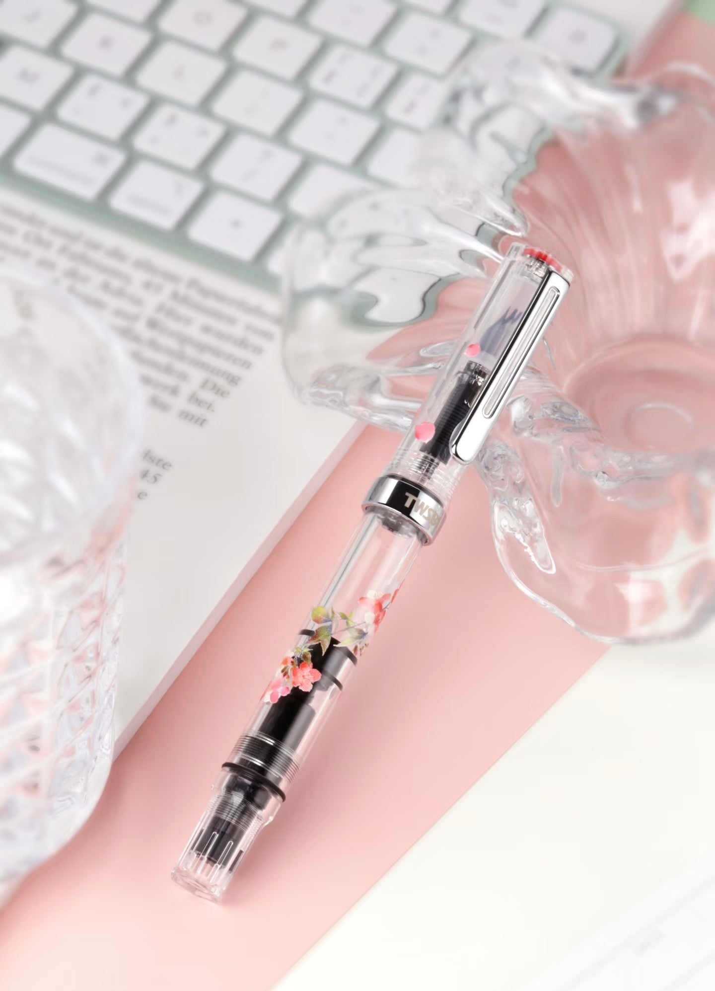 TWSBI ECO Flos Campsis (Trumpet Vine) Fountain Pen - Mother's Day Limited Edition