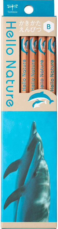 Tombow Hello Nature 2B/HB Pencils - 12 pieces per box