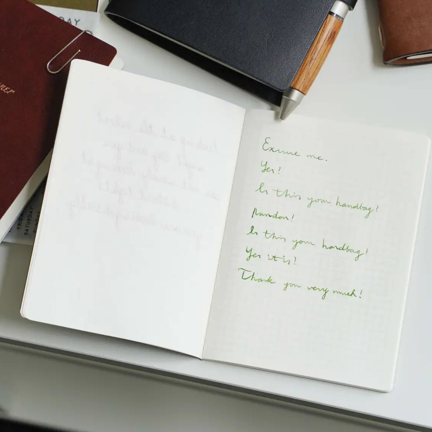 WriteMe TN Grid/Blank Notebook Refill - Koji Paper 52gsm