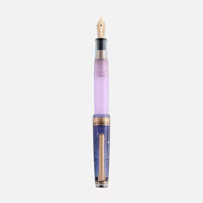 SAILOR X Ancora "Yumezora" 14k Gold/Steel Fountain Pen - Dream Night Limited Edition Set