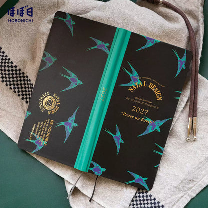 Hobonichi Weeks 2027 - January Start- English/Japanese [FREE PEN INCLUDED]