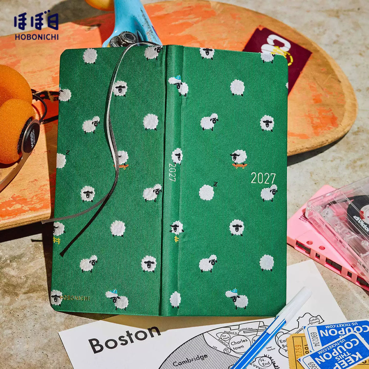 Hobonichi Weeks 2027 - January Start- English/Japanese [FREE PEN INCLUDED]