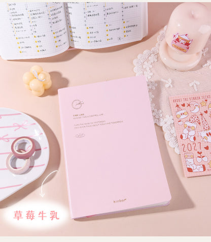 [PRE-ORDER ] 2027 KINBOR A5 Timeline Planner - 52g Bachuan Paper (Tomoe River Paper)