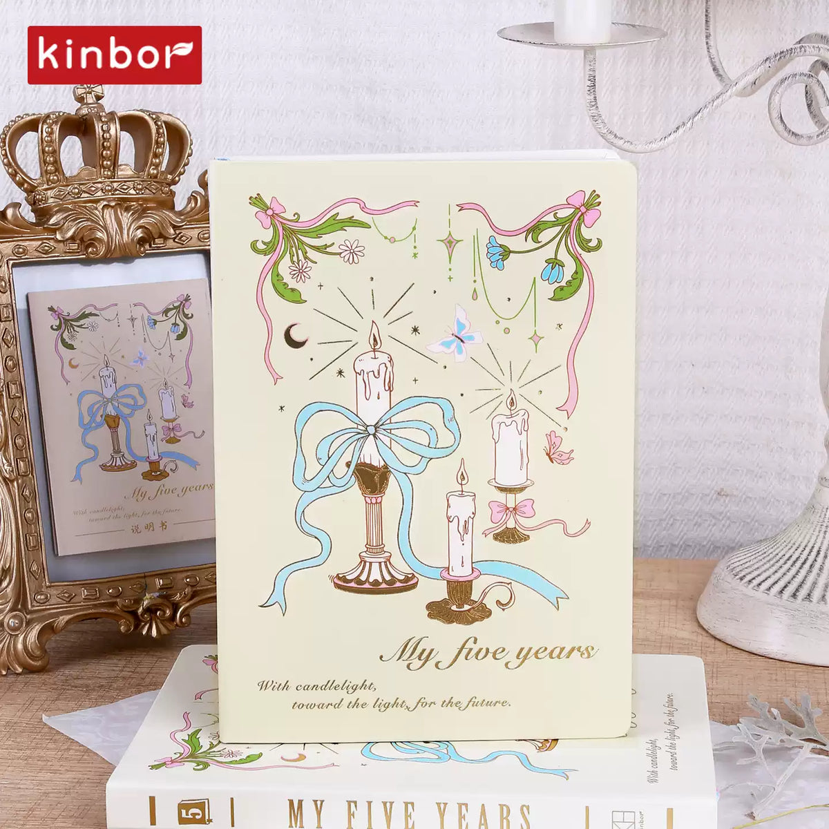 KINBOR A5 3/5 Year Diary - 64g Kinbor Paper [UNDATED]
