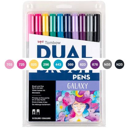 Tombow Dual Brush Pen Set (ABT) -10 Colors