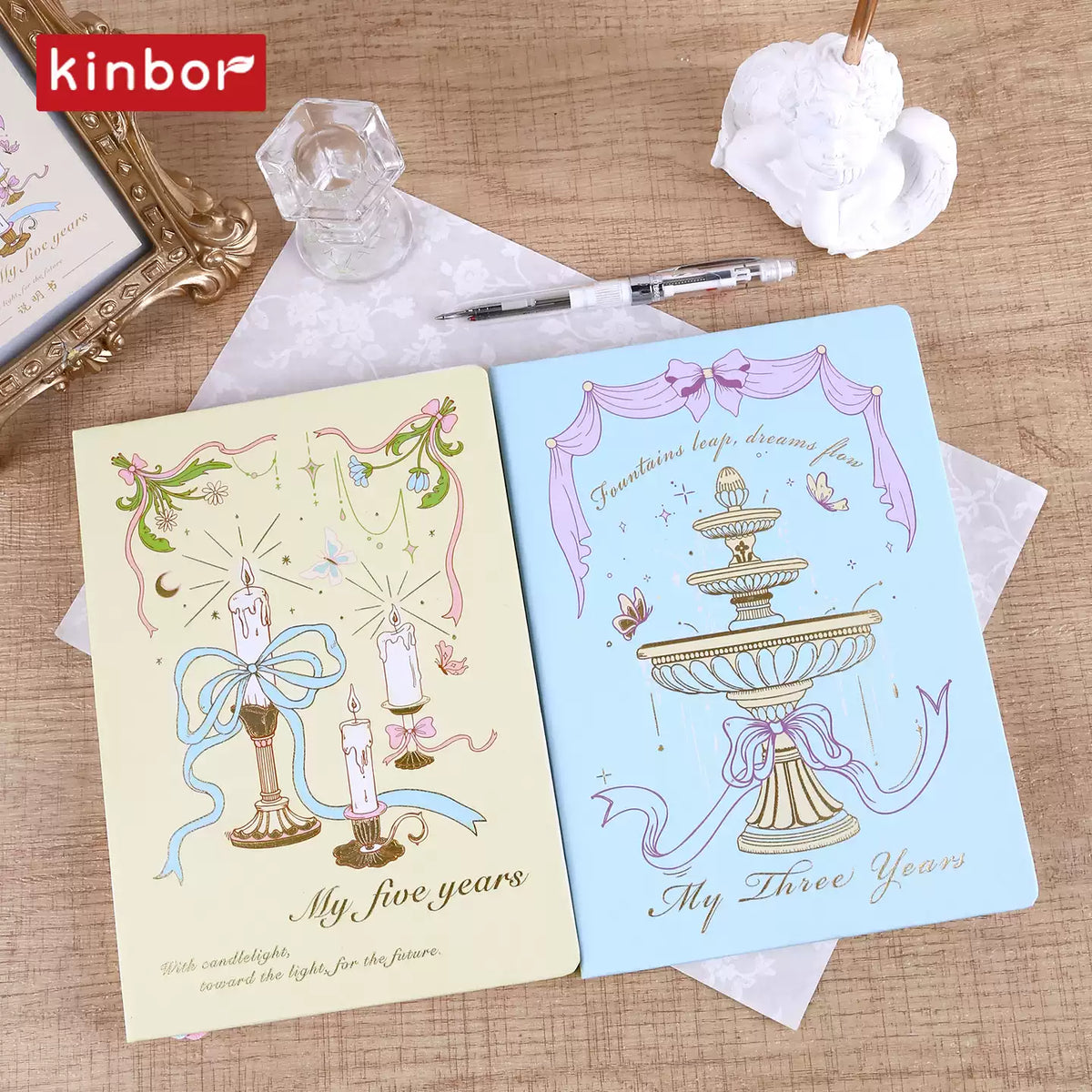 KINBOR A5 3/5 Year Diary - 64g Kinbor Paper [UNDATED]
