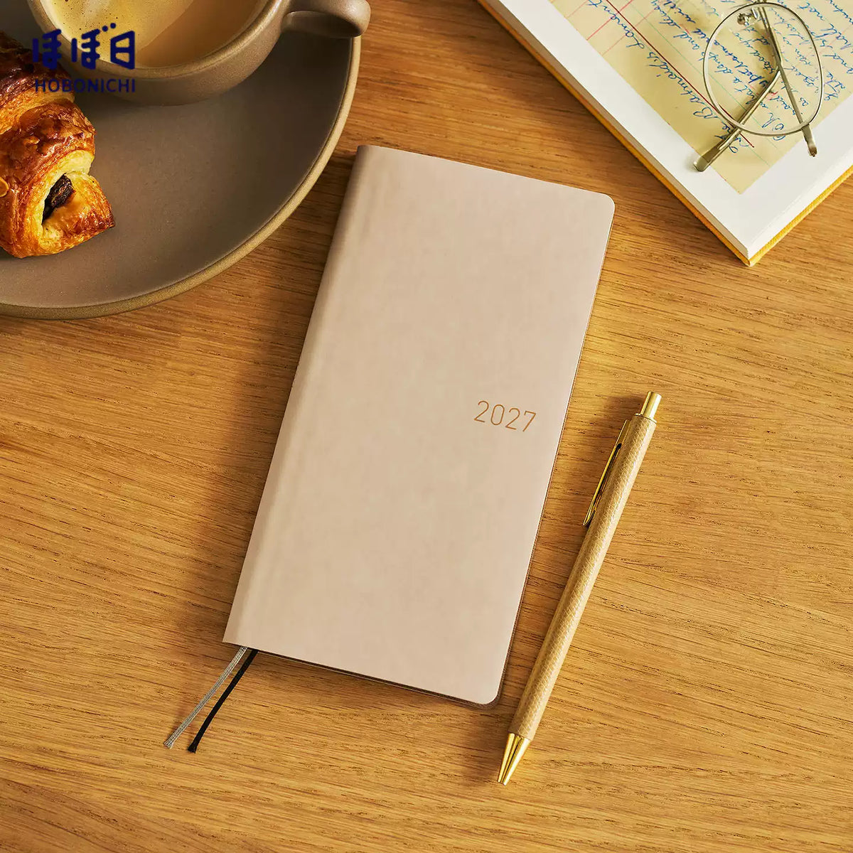 Hobonichi Weeks 2027 - January Start- English/Japanese [FREE PEN INCLUDED]