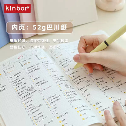 [PRE-ORDER ] 2027 KINBOR A5 Timeline Planner - 52g Bachuan Paper (Tomoe River Paper)