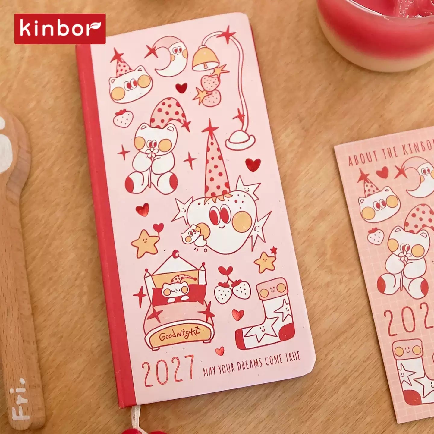 [PRE-ORDER ] 2027 KINBOR Weekly Planner - 52g Bachuan Paper (Tomoe River Paper)