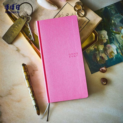 Hobonichi Weeks 2027 - January Start- English/Japanese [FREE PEN INCLUDED]