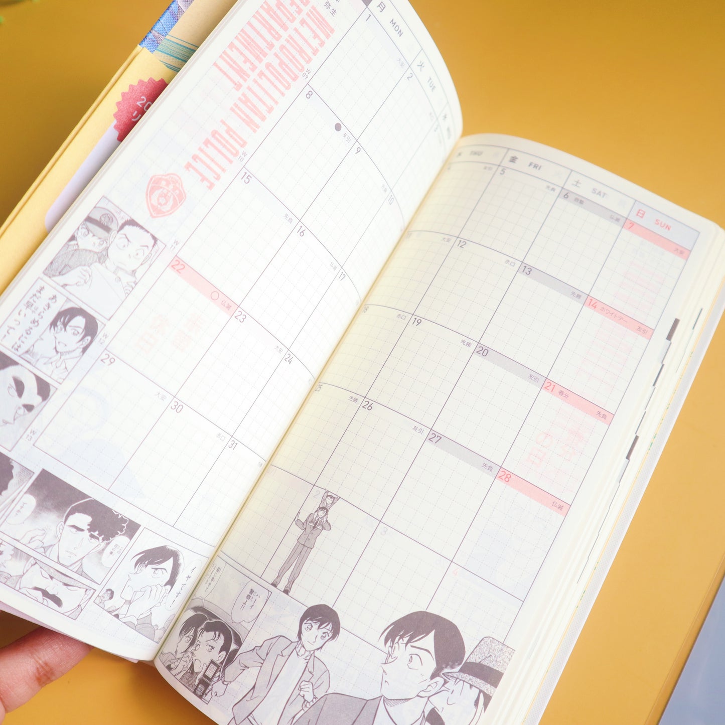 Detective Conan- Hobonichi Weeks 2026 - April Start - Memorial/Motif