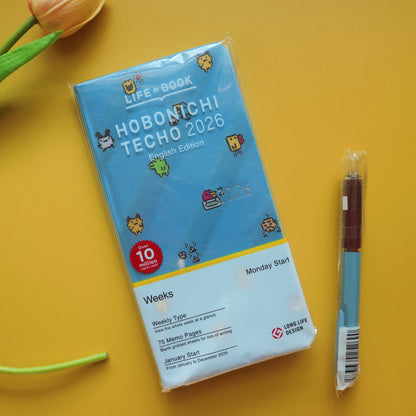 Tamagotchi Hobonichi Weeks 2026 - April Start- Japanese
