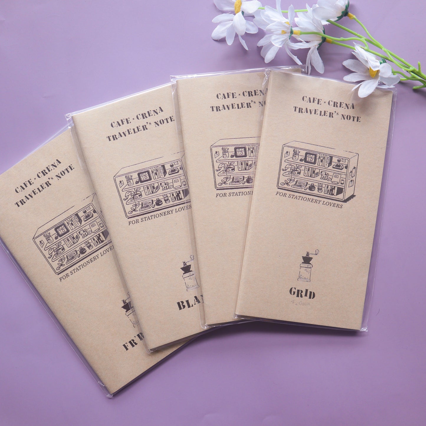 CRENA TN Refill - Grid/Dot Grid/Blank/French Grid