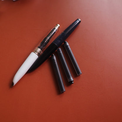 Mini THEBAI Thyer Hooded Fountain Pen - Sun and Moon
