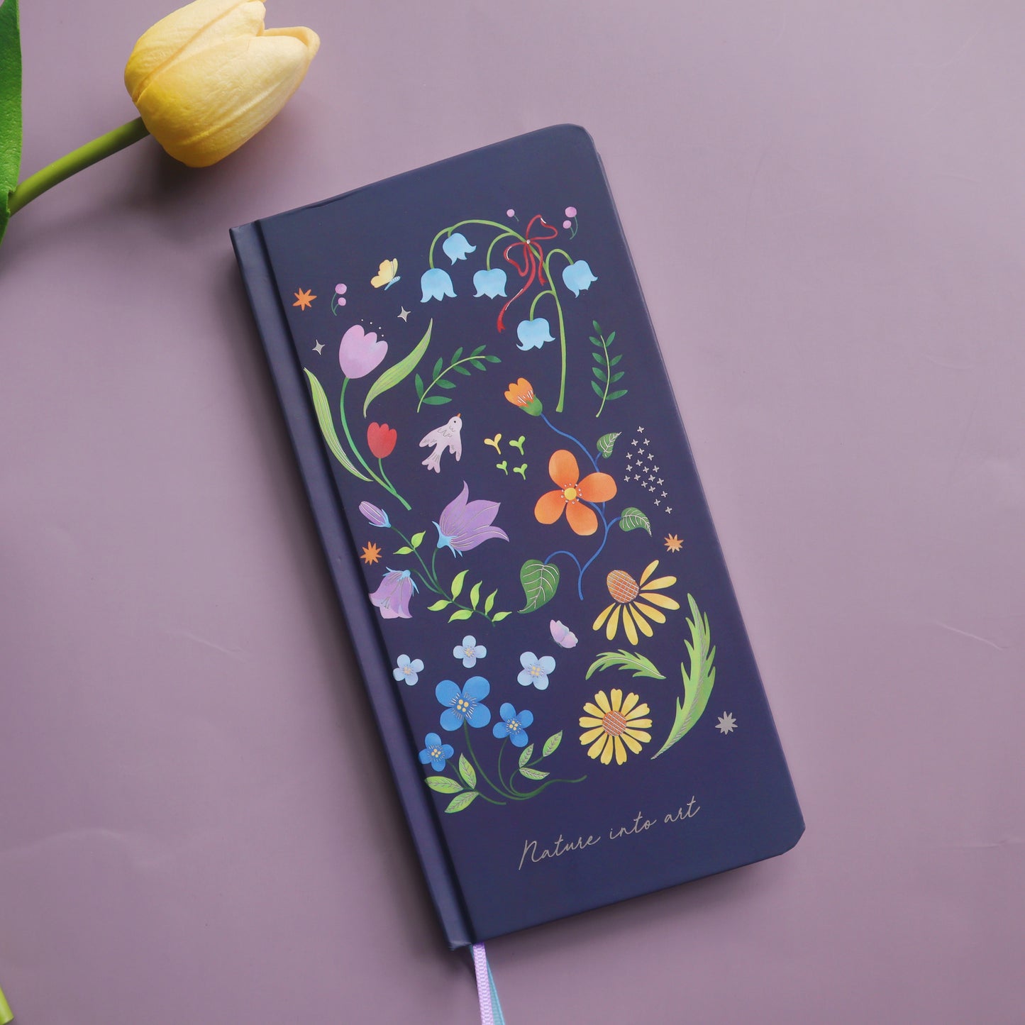 KINBOR - Undated Weekly Planner (Pink, Cats, Floral)