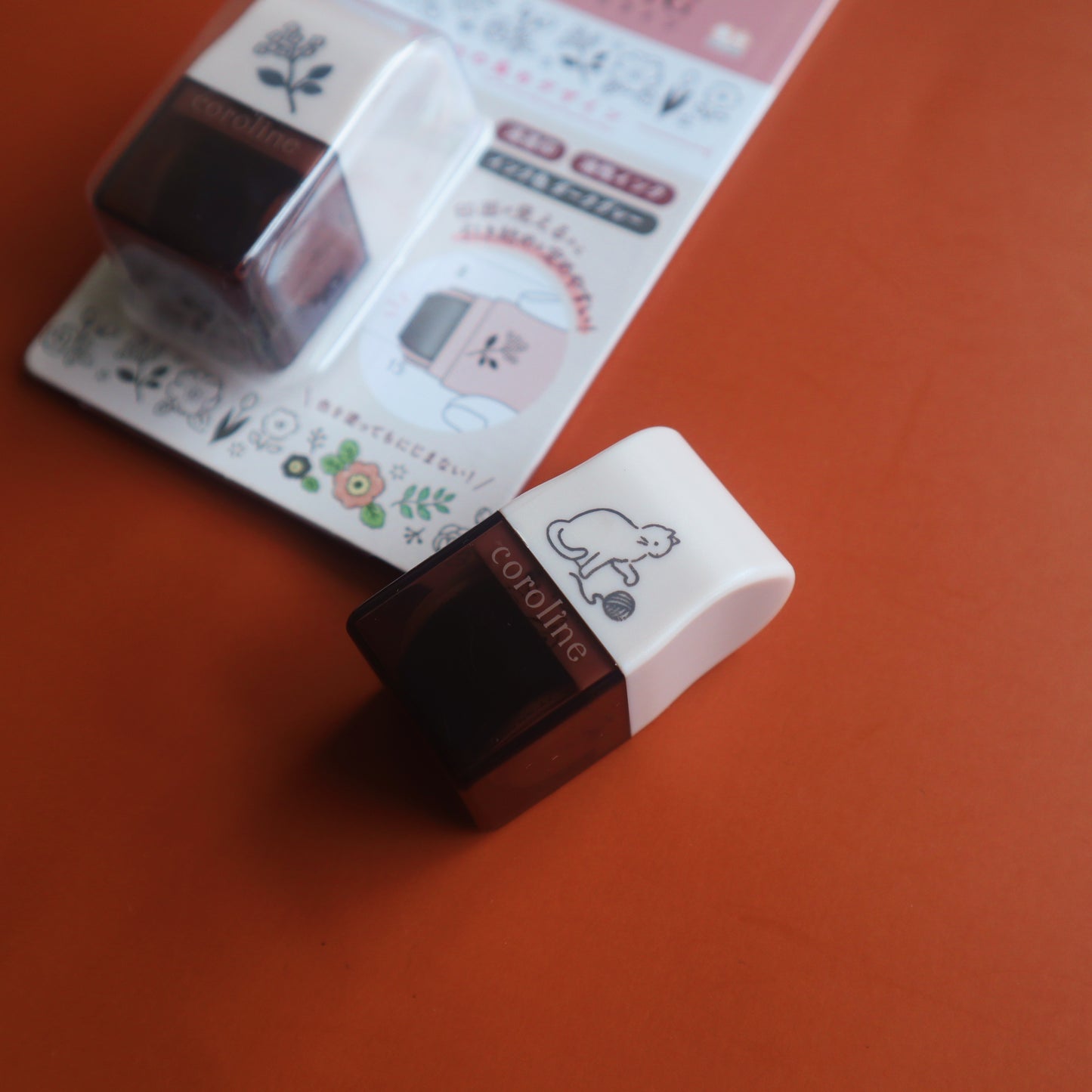 Coroline Roller Stamps for Journaling- Cats/Birds/Flowers/Galaxy/Ghosts/Stationery/Food/Home