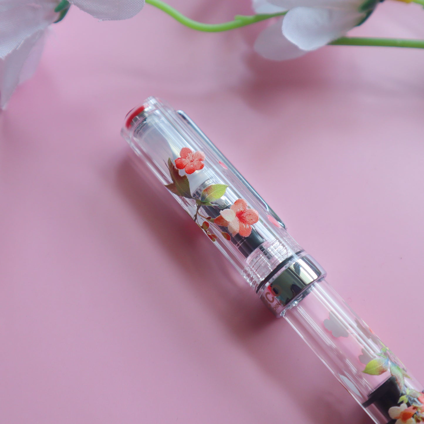 TWSBI ECO Flos Campsis (Trumpet Vine) Fountain Pen - Mother's Day Limited Edition