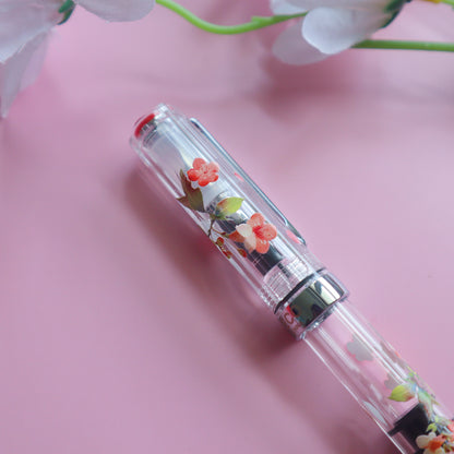 TWSBI ECO Flos Campsis (Trumpet Vine) Fountain Pen - Mother's Day Limited Edition