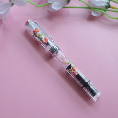 TWSBI ECO Flos Campsis (Trumpet Vine) Fountain Pen - Mother's Day Limited Edition