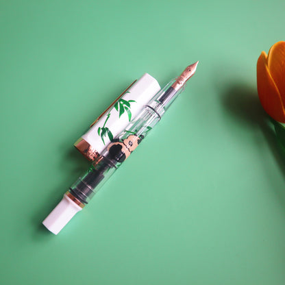 TWSBI ECO RG Panda Fountain Pen - White Rose Gold Limited Edition