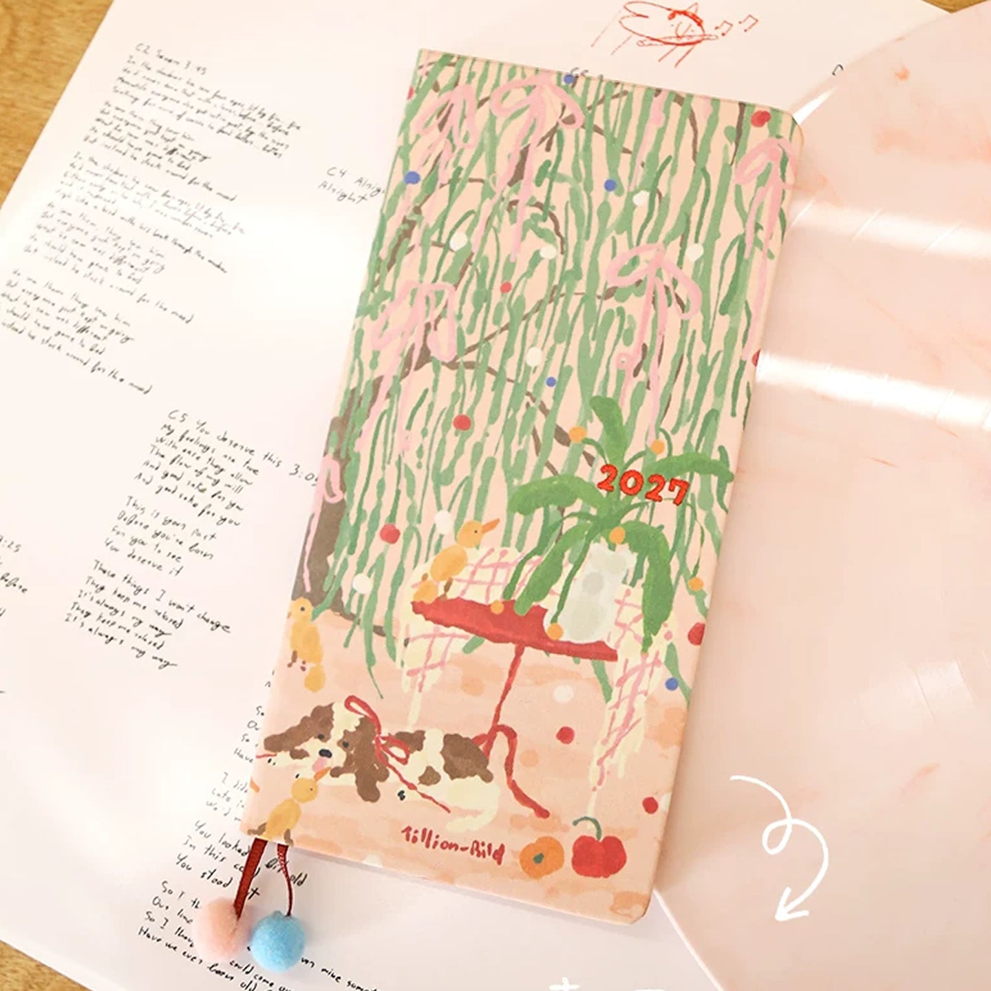 [PRE-ORDER ] 2027 KINBOR Weekly Planner - 52g Bachuan Paper (Tomoe River Paper)