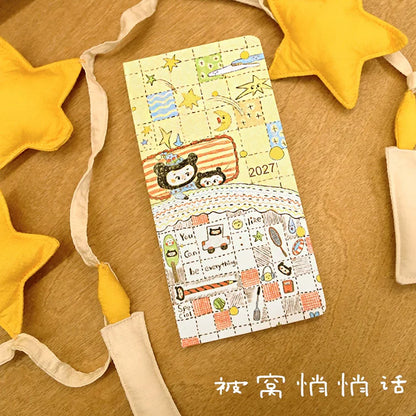 [PRE-ORDER ] 2027 KINBOR Weekly Planner - 52g Bachuan Paper (Tomoe River Paper)