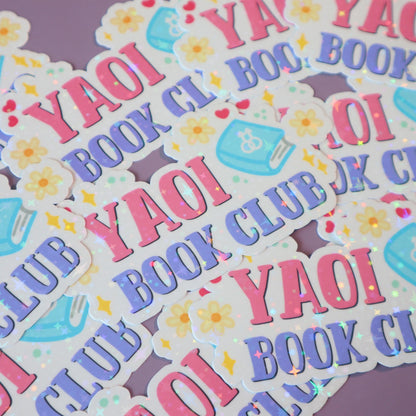 Yaoi Book Club - Holographic Sticker