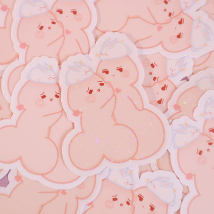 Chibi Penis Rabbit Year - Uke-chin Seme-chin Glossy/Matte